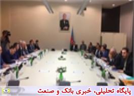 دور اول مذاکرات کمیسیون مشترک اقتصادی ایران و آذربایجان در باکو
